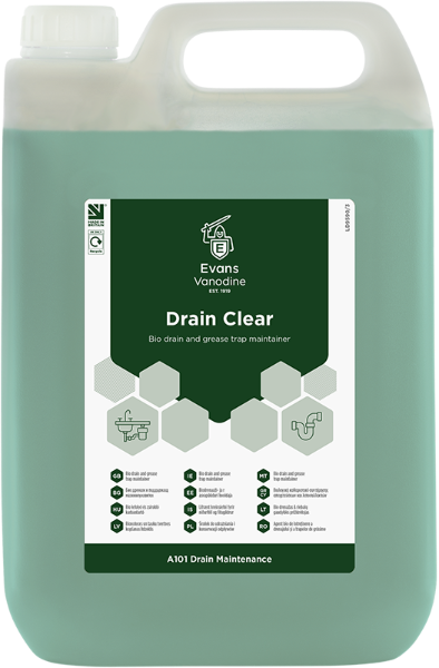 Evans Drain Clear 2x5L