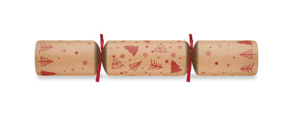 11"  Shimmer Tree Duni Cracker Mixed Box Uncoated Cracker Xmas Quiz x 100