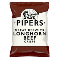 Pipers Great Berwick Longhorn Beef 24x40g