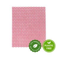 Ecofibre Compostable Wipes Red x 50