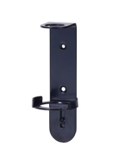 Elsyl Single Dispenser Bracket Matte Black