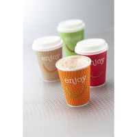 12oz Huhtamaki Enjoy Double Wall Disposable Hot Cups x 680