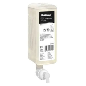 Katrin Foam Soap Fragrance Free 1000ml x 6