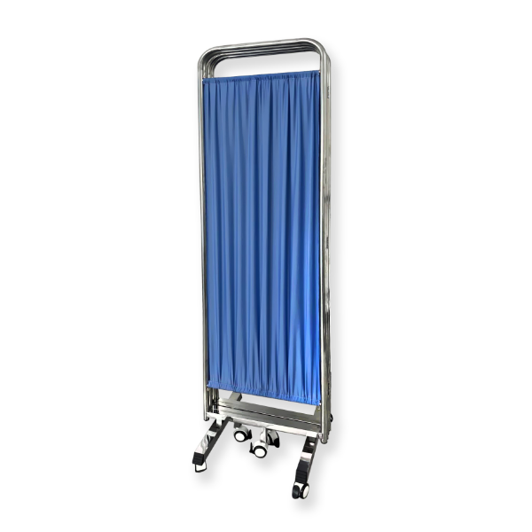 Stainless Steel Medical Screens including Removeable Curtain