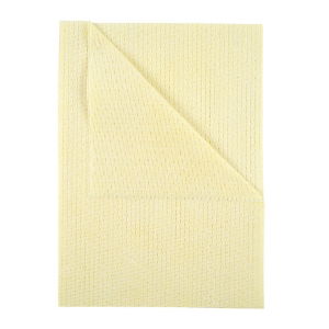 Antibacterial Cloth Heavy Duty Velette Wipe Yellow x 25