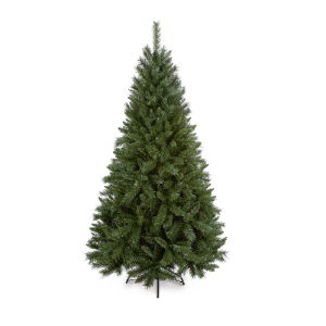 2.1M - 7Ft  Hotel Festive Christmas Tree, Hinged Branches, 1481 Tips (Each)