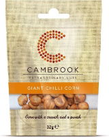 Cambrook Giant Chilli Corn 24x32g