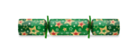9" Sendid Star Red/Green Mixed Box Cracker Festive Fun Puzzles x 100