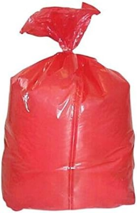 Economy Red Laundry Bag Soluble Strip x 200