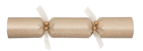 14" Sparkling Dust Gold Cracker x 25
