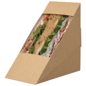 Kraft Rear Loading Sandwich Pack Deep Fill 72mm x 500