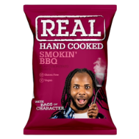 Real Crisps Smokin' BBQ 24x35g