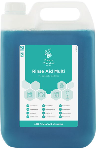 Evans Multi Rinse Aid 2x5L