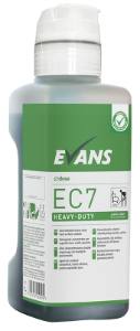 Evans EC7 Heavy Duty Hard Surface Clean Super Concentrate 1L