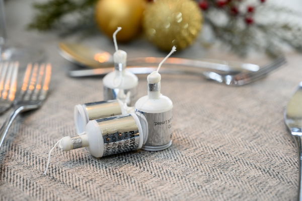 Silver Foil Party Poppers x 50