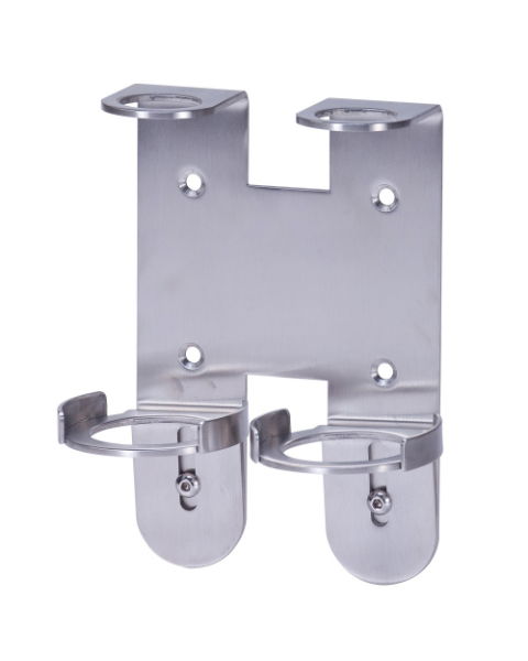 Elsyl Double Dispenser Bracket Chrome