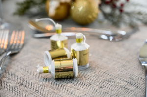 Gold Foil Party Poppers x 50