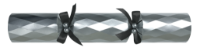 14" Diamond Black/Silver Mixed Box Foil Board Cracker x 25