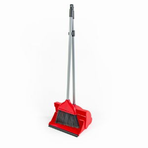 Lobby Dustpan & Brush Complete Red