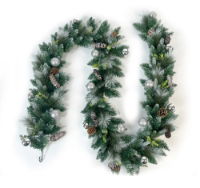 Silver Bauble Pine Garland - 2.7M (Each)
