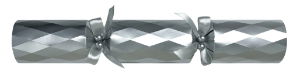 14" Diamond Silver Foil Board Mixed Box Cracker x 25