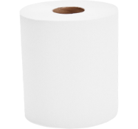 White Centrefeed Roll 150m 175mm (H) 2ply x 6