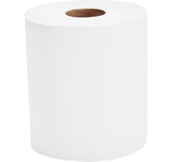 White Centrefeed Roll 150m 175mm (H) 2ply x 6