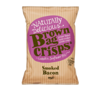 Brown Bag Crisps Smoked Bacon 20x40g