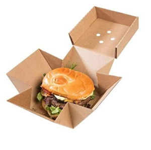 Kraft Burger Box Premium 122mm x 100