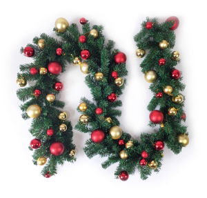 Red/Gold Bauble Garland - 2.7M (Each)