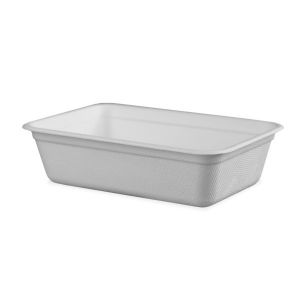 Vegware Nourish Moulded Fibre Takeaway Tray 500ml x 500