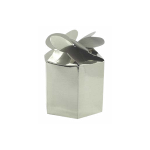 Silver Matt Foil Gift Boxes x 24