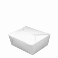 White Leakproof Deli Box Medium (No.8) 1400ml x 250