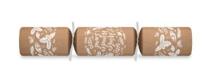 14" Winter Wonderland Tct Kraft Cracker x 25