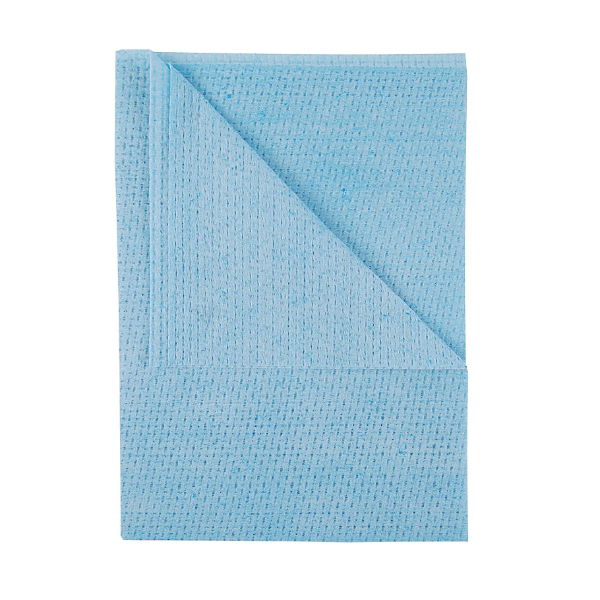 Antibacterial Cloth Heavy Duty Velette Wipe Blue x 25