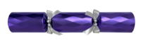 14" Diamond Purple/Silver Foil Board Mixed Box Cracker x 25