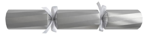12" Twist Royale Silver Foil Board Cracker x 50