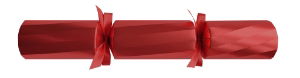 12" Twist Royale Red Foil Board Cracker x 50