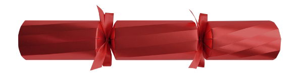 12" Twist Royale Red Foil Board Cracker x 50