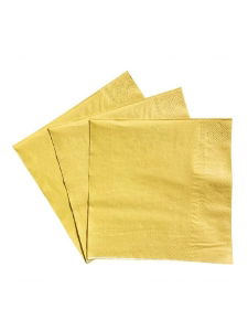 40cm 3ply Gold Napkins x 600