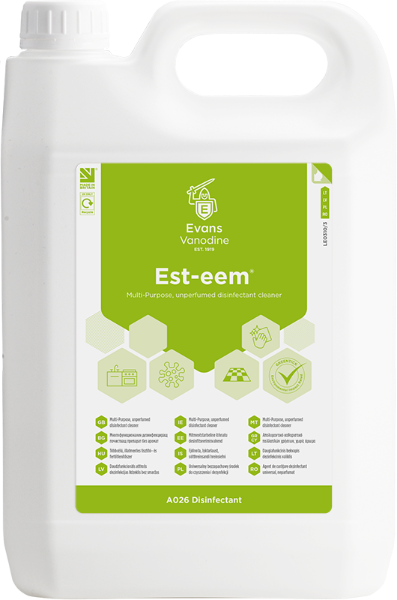 Evans Est-eem Cleaner Sanitiser 2x5L