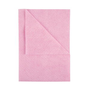 Antibacterial Cloth Heavy Duty Velette Wipe Red x 25