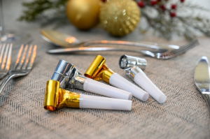 Blowouts Gold & Silver Foil Mixed x 50