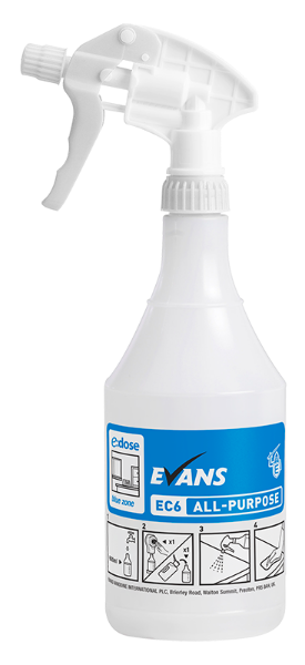 Evans EC6 All Purpose Bottle x 6