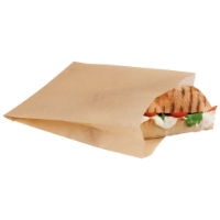 Contact Grill Bag Kraft 195x170mm (Compostable) x 500