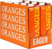 Eager Orange Juice 8 x 1L