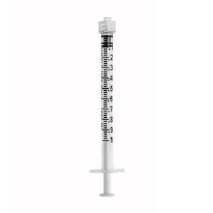 Sol-M 1ml Luer Lock Syringe w/o Needle x 100