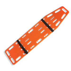 Orange Spinal Board with 3 Straps (Each)